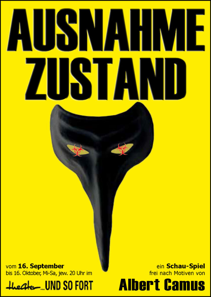 Bild Flyer Ausnahmezustand, Albert Camus